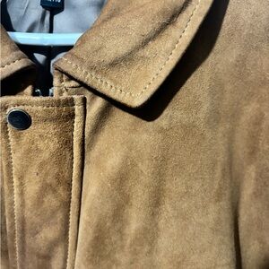 Club Monaco Tan Suede Outerwear